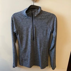 Under Armour 3/4 zip work out shirt
